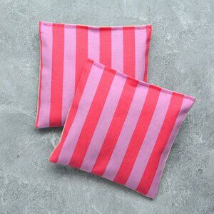 Poppy Pink Cabana Stripe Lavender Sachet Bundle